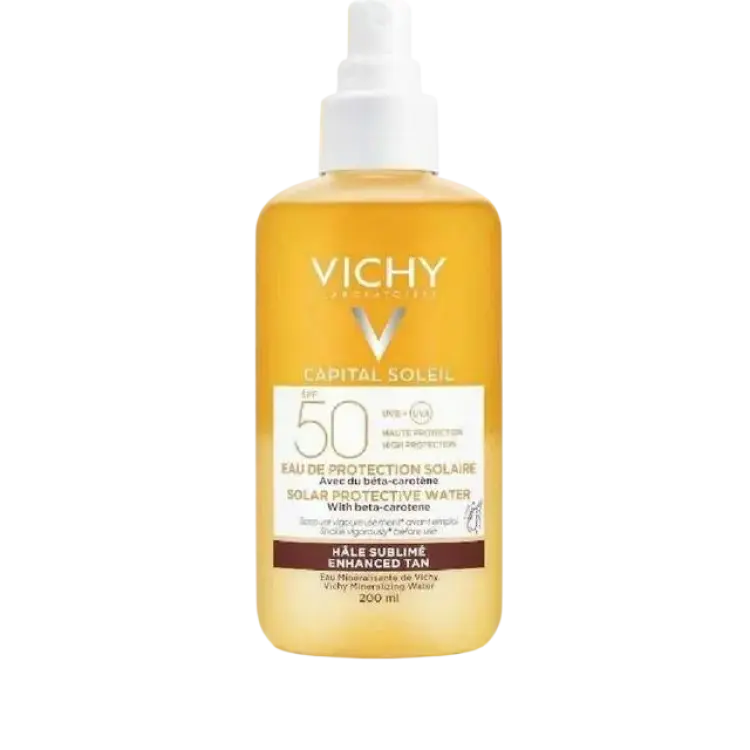 Vichy Capital Soleil Solar Protective Water Enhanced Tan SPF50 200ml