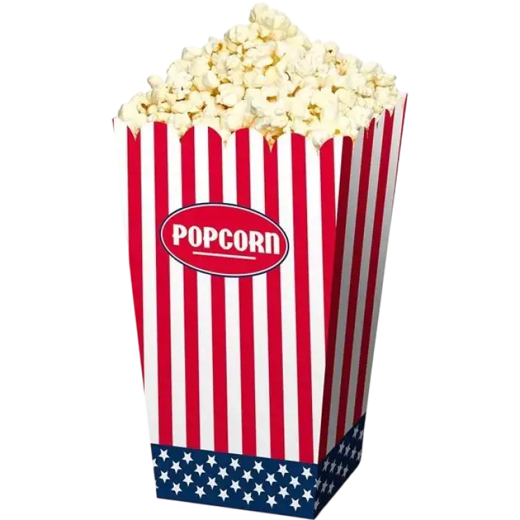 Folat Popcorn Box USA 4-pack