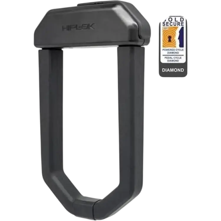 Hiplok Bygellås DX1000 U-lock Svart