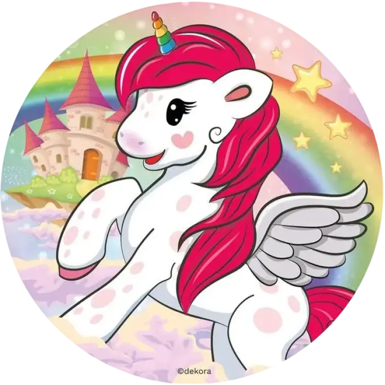 Dekora Unicorn Tårtdekoration