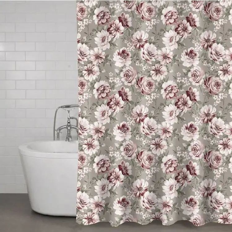 Redlunds Duschdraperi Beige 180 x 200 cm