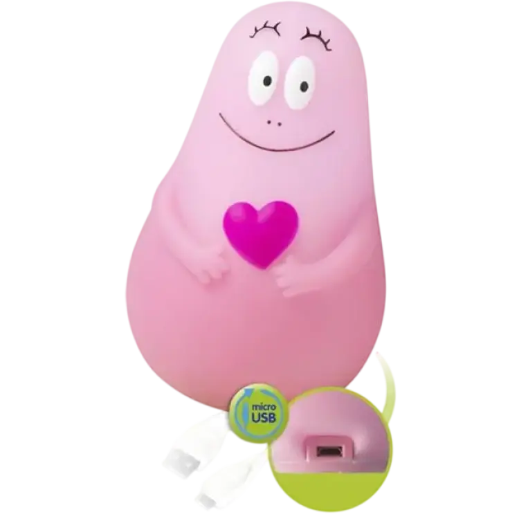 Pabobo Lumilove Barbapapa Nattlampa