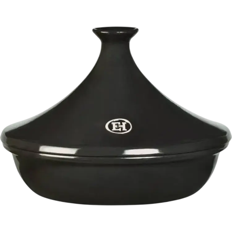 Emile Henry Kol Keramik Tajine E-box Ø320 mm Charcoal med lock 5 L 32 cm