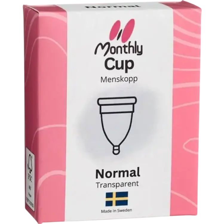 Monthlycup Normal Transparent Menskopp 1 st