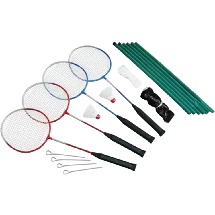 Spring Summer Badminton Set 4 Players