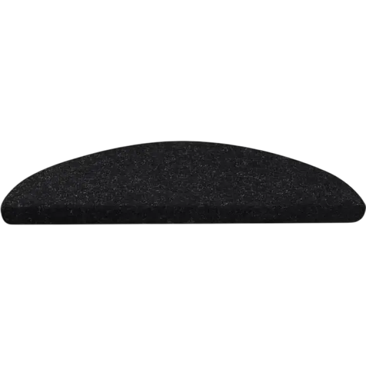 vidaXL Trappstegsmattor självhäftande 65x26 Svart