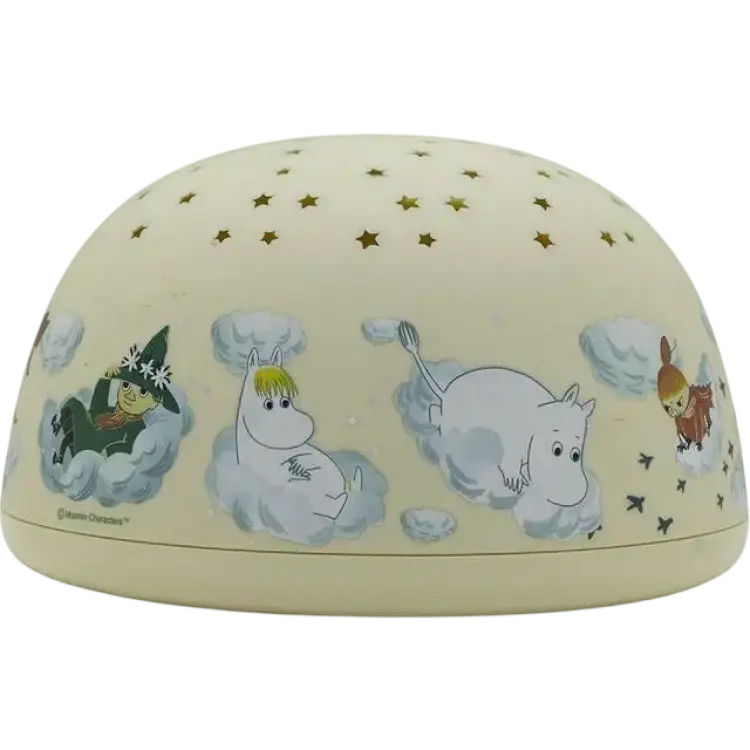 Rätt Start Mumin med Stjärnhimmel och Musik Nattlampa