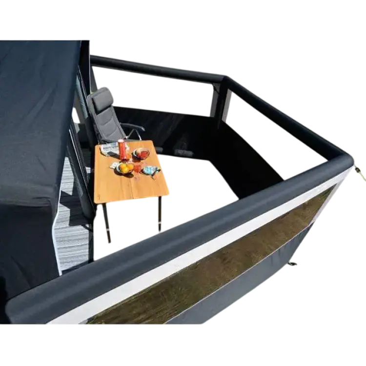 Dometic Vindskydd uppblåsbart 3 paneler