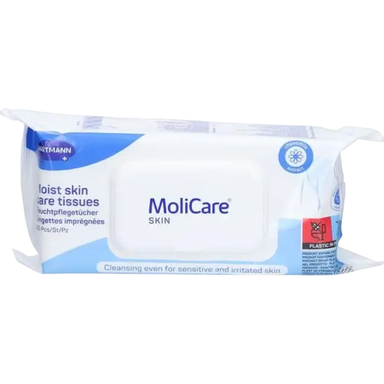 Molicare Menalind professional våtservetter - 50-pack m dubbellock - 50 st