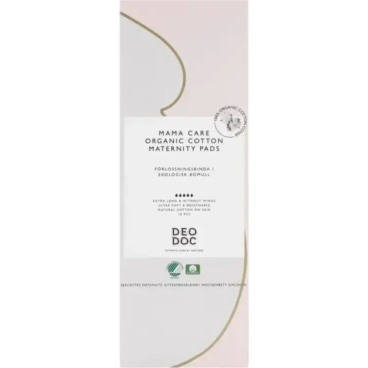 DeoDoc Mama Care Organic Cotton Maternity Pads