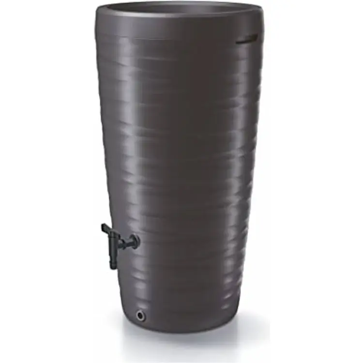 Spetebo Design Regntunna 240 L Med Kran Antracit