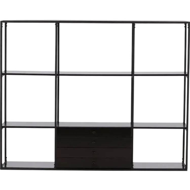 Venture Design Amaraillo Black Bokhylla 120cm