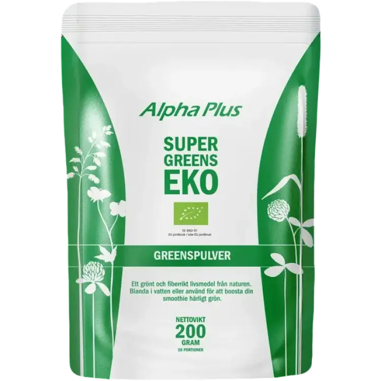 Alpha Plus Super Greens 200 gram