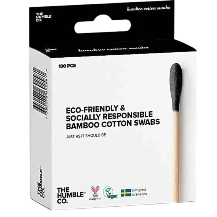 The Humble Co. Natural Cotton Swabs 100-pack