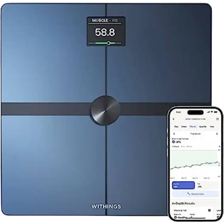 Withings Body Smart WIFI Ansluten Våg Med Avancerad Kroppssammansättning