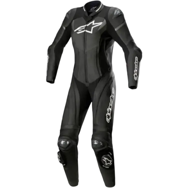 Alpinestars Tech Air GP Plus Skinnställ - Svart/Vit/Grå Dam