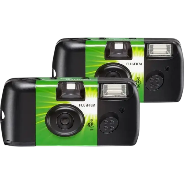 Fujifilm Quick Snap Flash Engångskamera 2x27 2-Pack