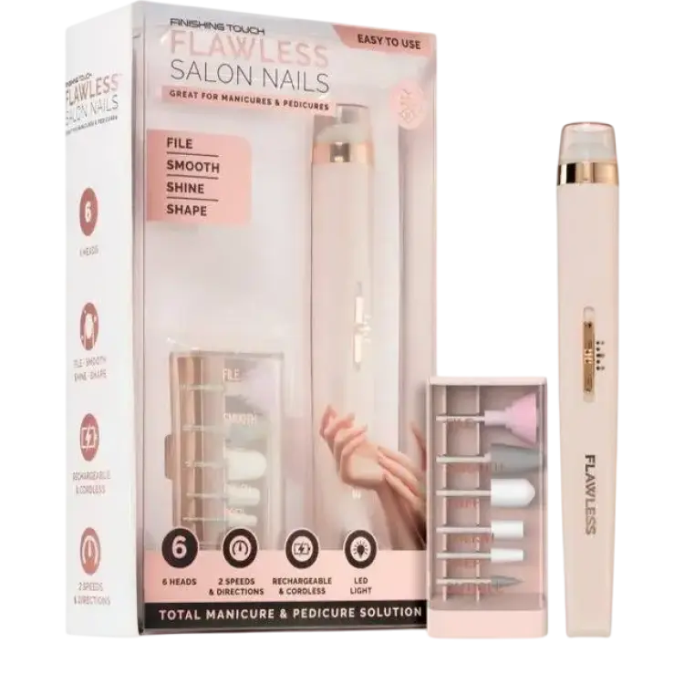 Flawless Finishing Touch Salon Nails Manicure Set