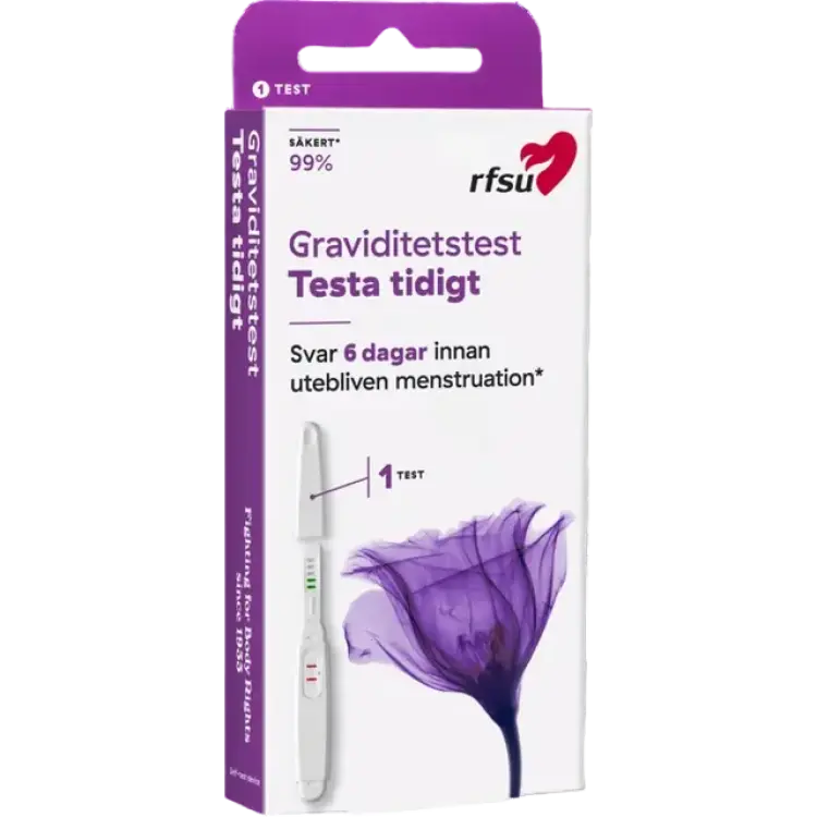 RFSU Graviditetstest Testa Tidigt 1-pack