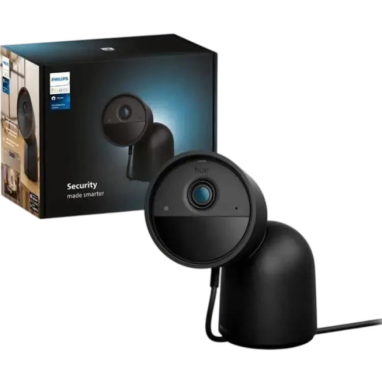 Philips Hue Secure Wired Camera with Desk Stand