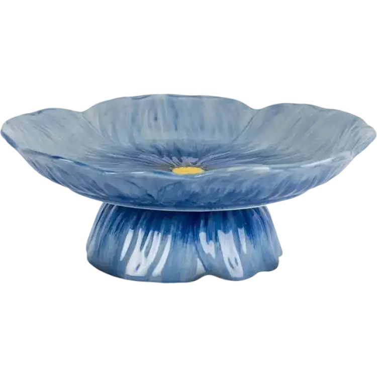 Byon Poppy Ø26 cm Blå Kakfat
