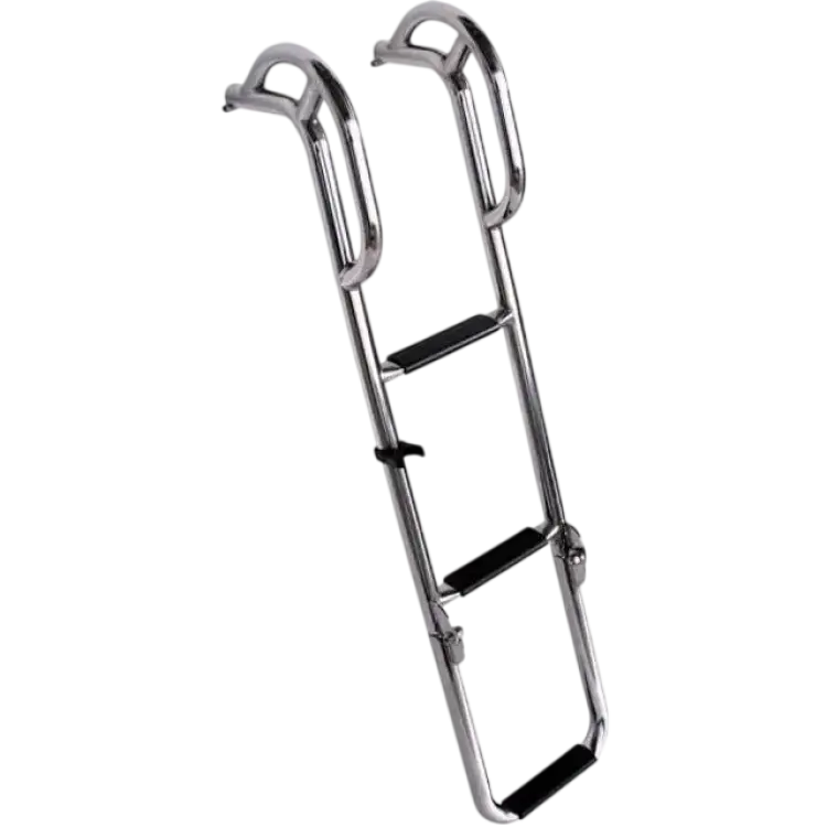 1852 Marine Fällbar Badstege Rostfritt Stål