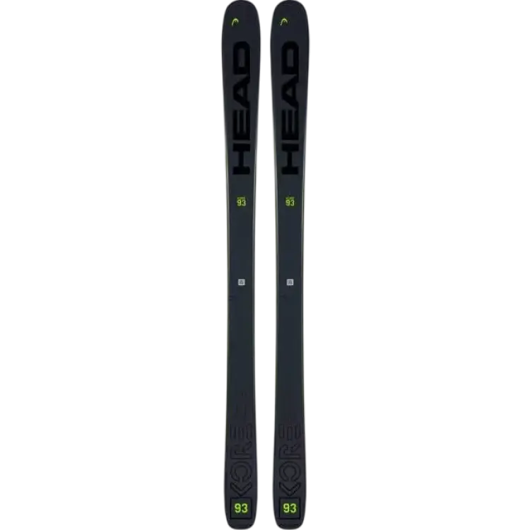 Head Kore 93 Skis - Yellow/Anthracite