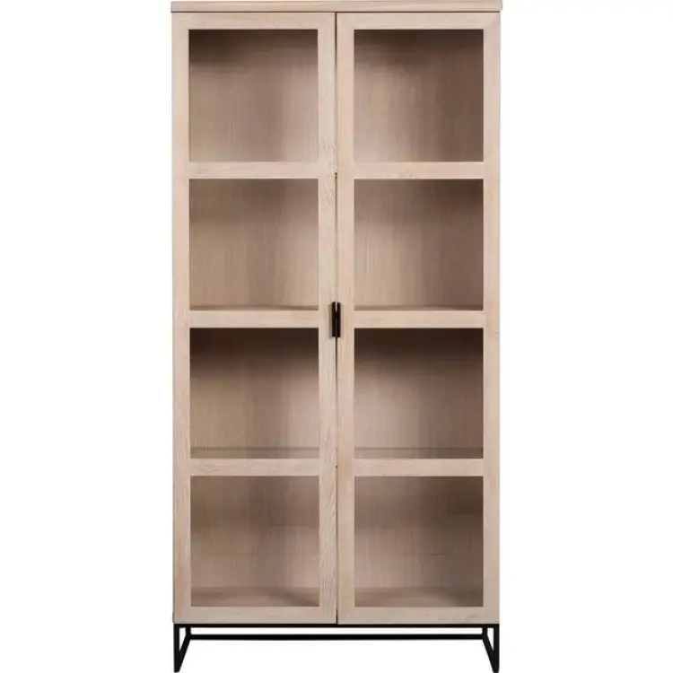 Rowico Home Everett Glass Door Vitrinskåp 95x195cm