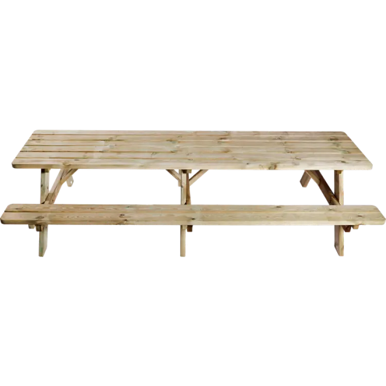 Hortus Trädgårdsmöbel Bord Bänkset Tryckimpregnerad 300 x 149 cm