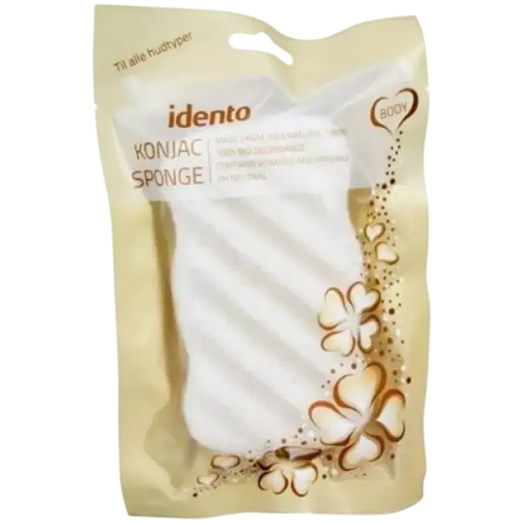 Idento Konjac Wave Svamp Natur