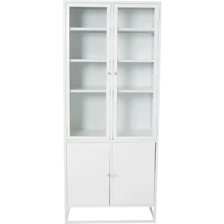 Venture Design Bakal White Vitrinskåp 80x190cm