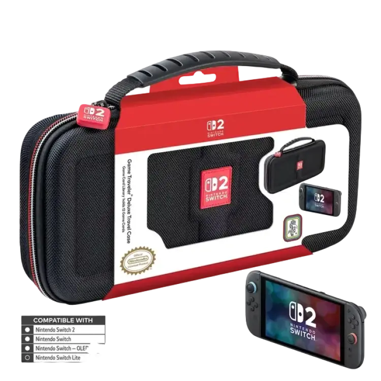 Nintendo Switch 2 Game Traveler Deluxe Travel Case - Black