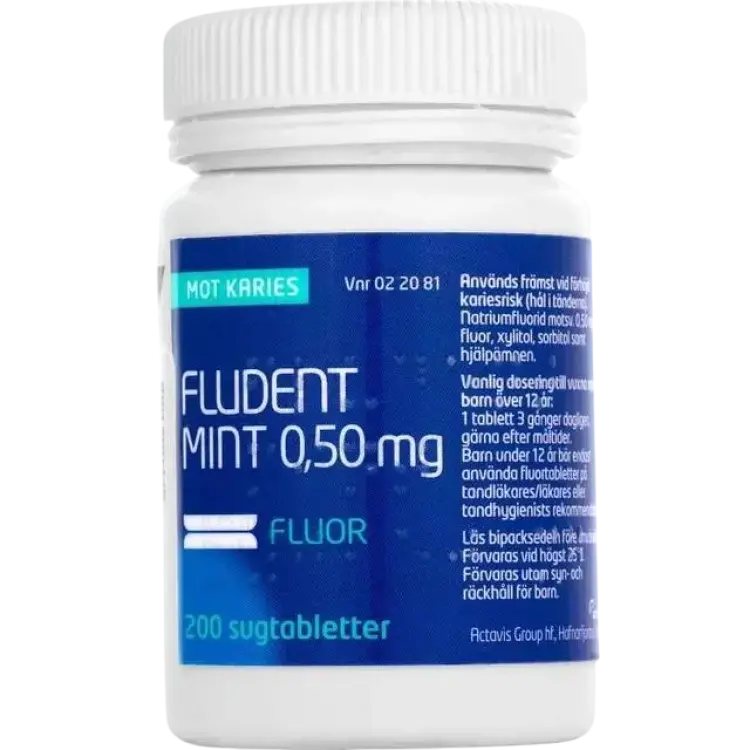 Fluortablett
