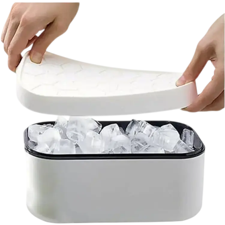 Lekue Lékué Isbehållare Vit Isform