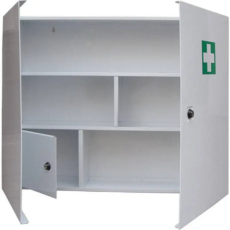 Duschy Medicinskåp Låsbar 60x50 cm Vit