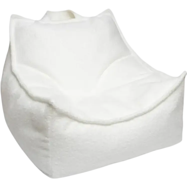 Meow Baby Boucle Saccosäck Vit