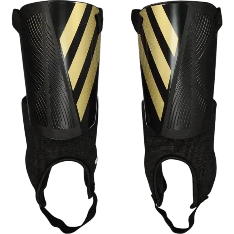 adidas Tiro Match Shin Guards - Black/Gold Metallic/White