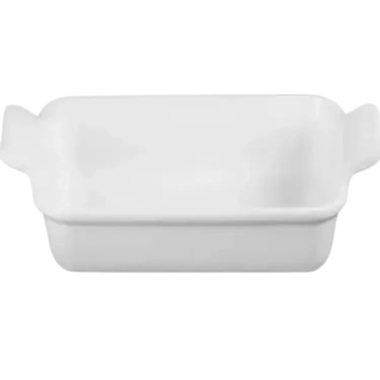 Le Creuset Heritage Ugnsform 19 cm Vit 24/19 cm Bakform