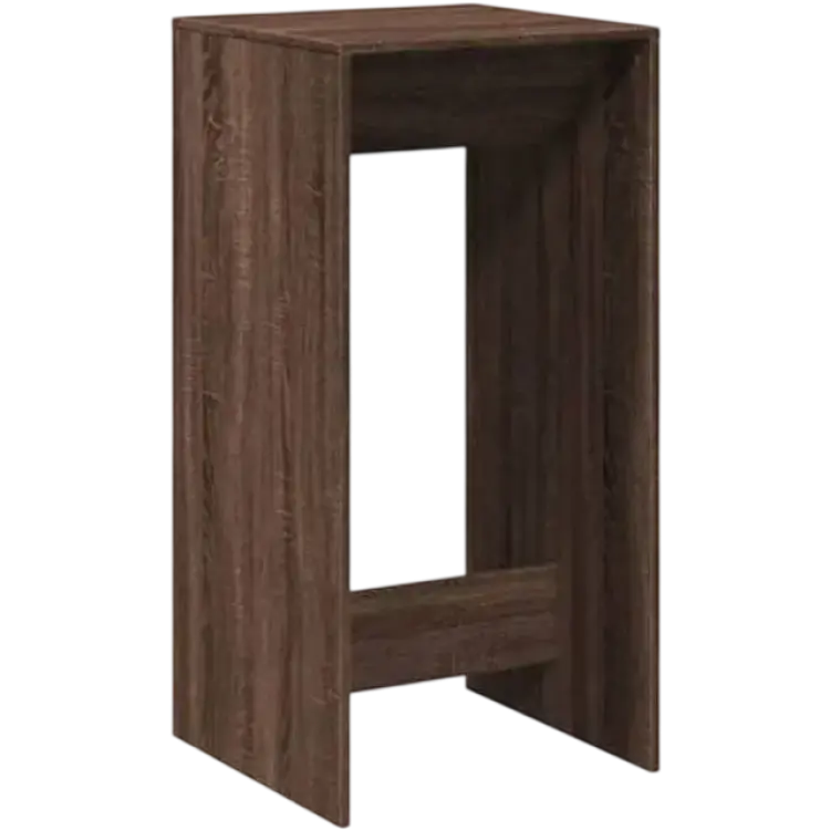 vidaXL 854424 Brown Oak Barbord 50x51cm