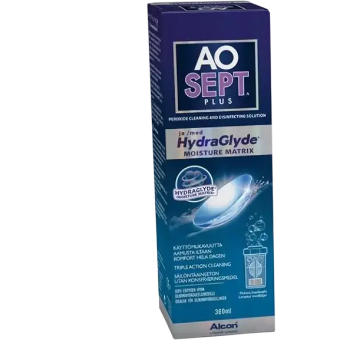 Alcon Ao Sept Plus HydraGlyde 360ml