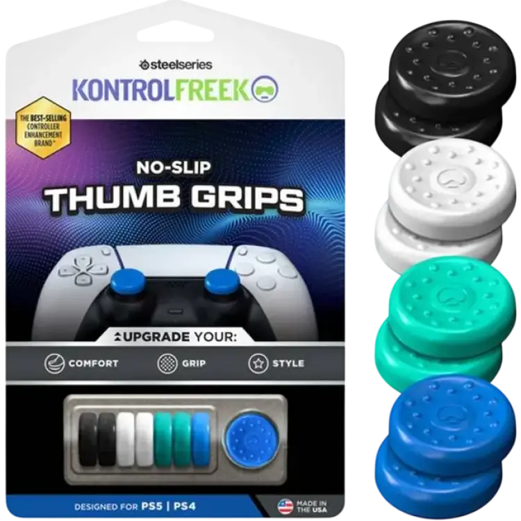 KontrolFreek No-Slip Thumb Grips 8p - PS5/PS4