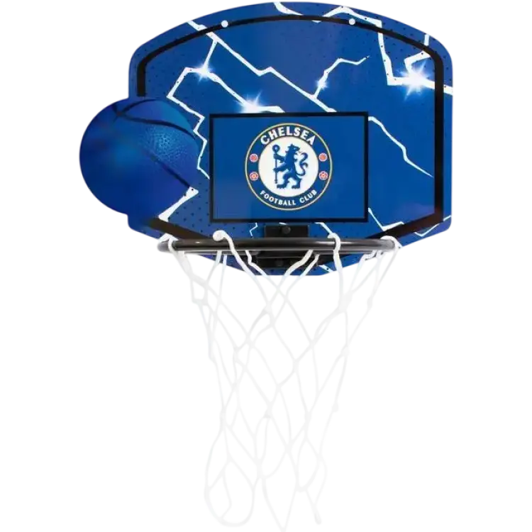 Chelsea FC Mini Basketkorg Och Boll