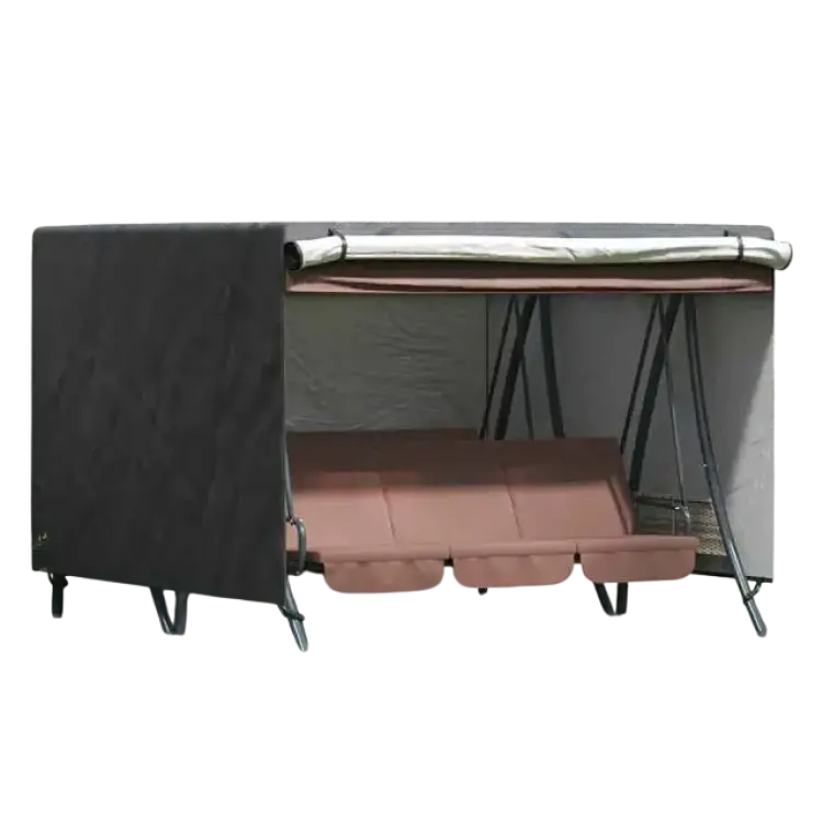 vidaXL Skydd för Utomhusgunga Svart 250 x 250 x 160 cm