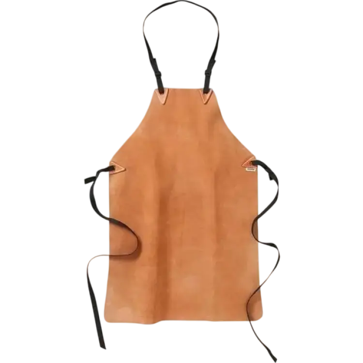 Fristads 9330 LTHR Förkläde Svart, Brun (87x56cm)