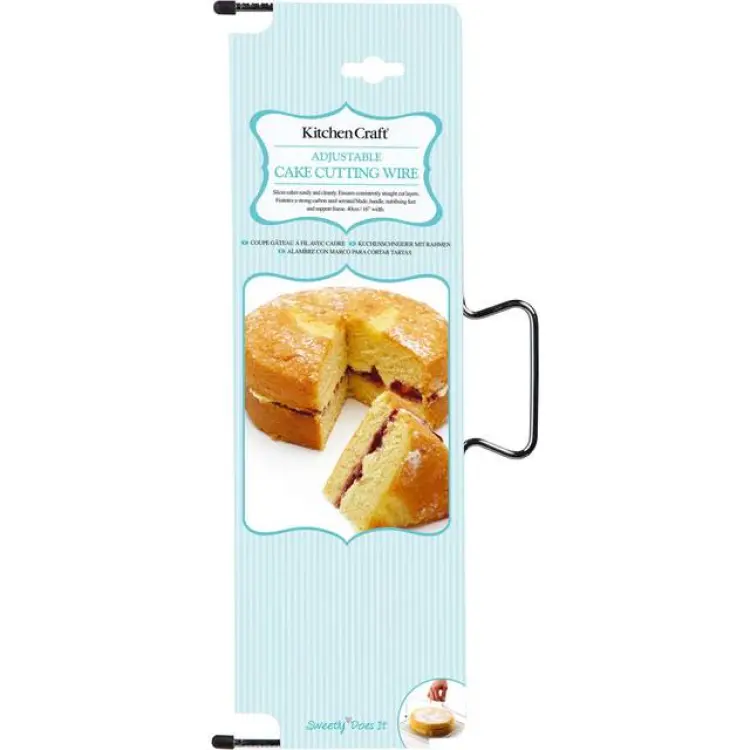 KitchenCraft Sweetly Does It Tårtbottendelare