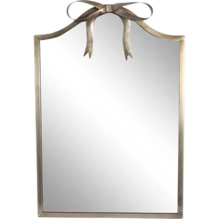 Strömshaga Spegel Rosett Antik Mässing 30.5x44 cm Väggspegel