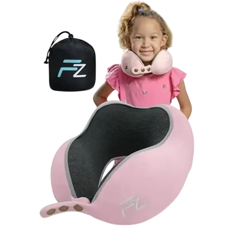 Flowzoom Nackkudde För Barn Memory Foam Storlek S