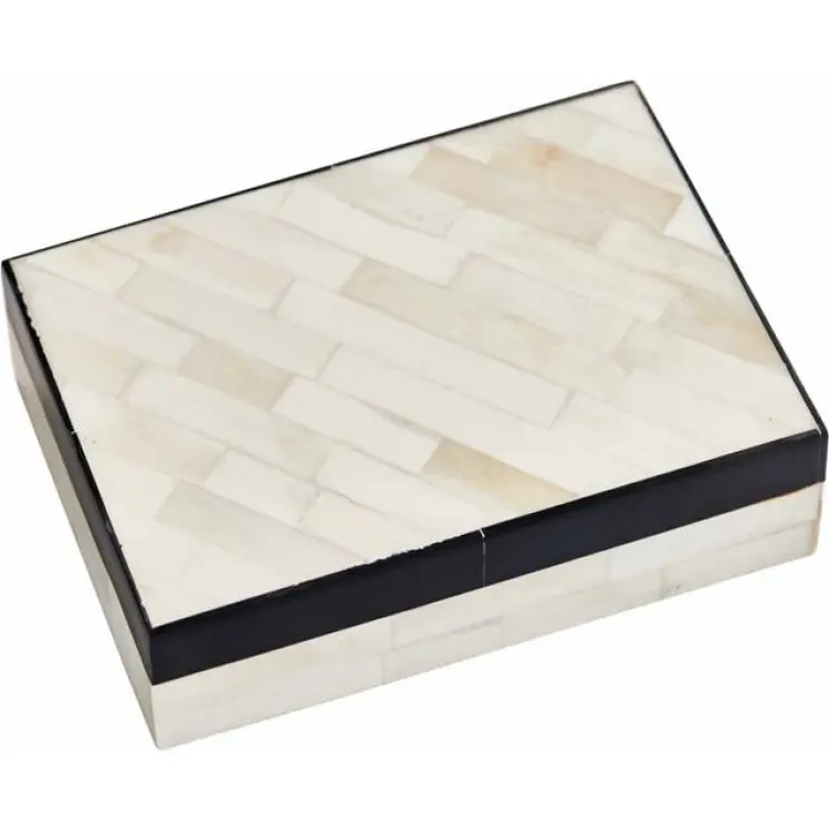 Newport Celestia Förvaringsask Vit 18x13x5 cm Ask