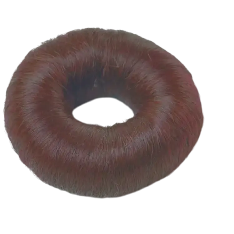 BraveHead Synthetic Hair Bun Small Brown