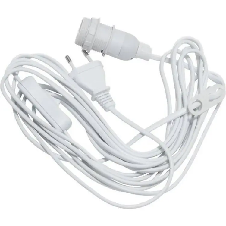 Star Trading Basic White Lampupphängning
